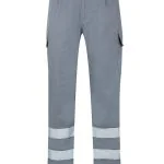 Multi-Pocket Trousers with Reflective Tape