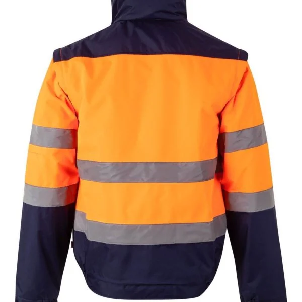 Two-tone padded jacket gallery