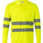 Long sleeve polo shirt