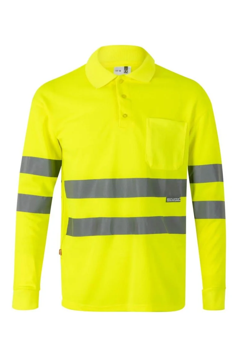 Long sleeve polo shirt