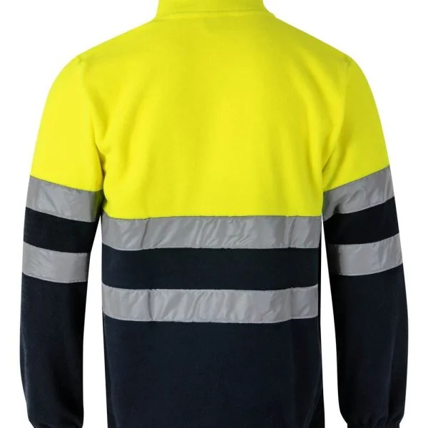 Two-tone fleece sweater gallery