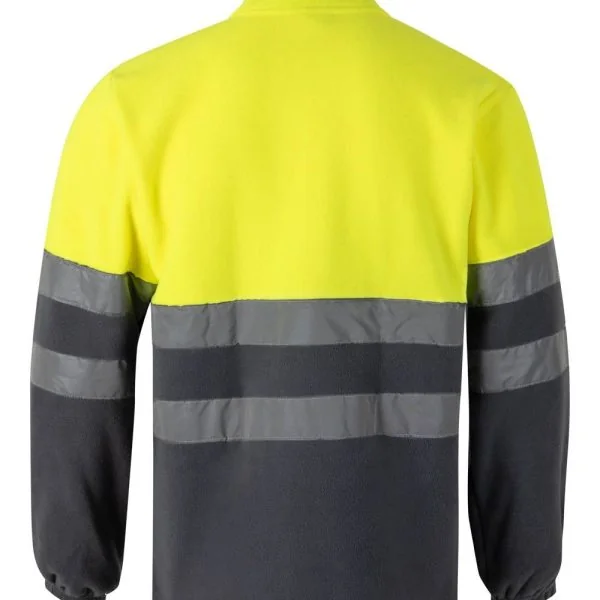 Two-tone fleece sweater gallery