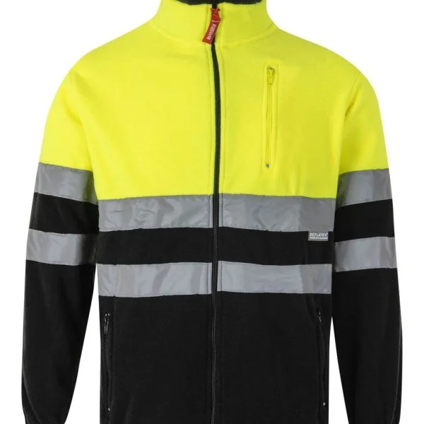 Two-tone fleece jacket gallery