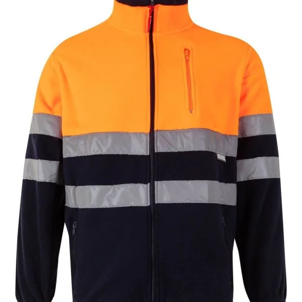 Two-tone fleece jacket gallery