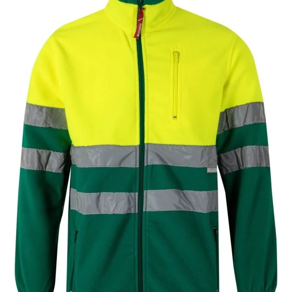 Two-tone fleece jacket gallery