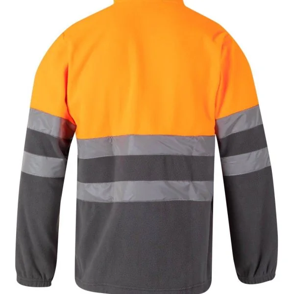 Two-tone fleece jacket gallery