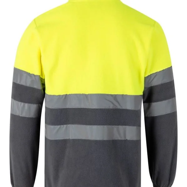 Two-tone fleece jacket gallery