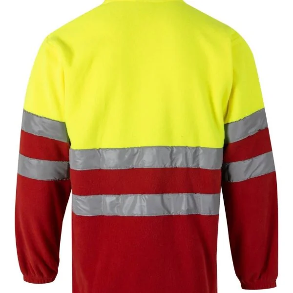 Two-tone fleece jacket gallery