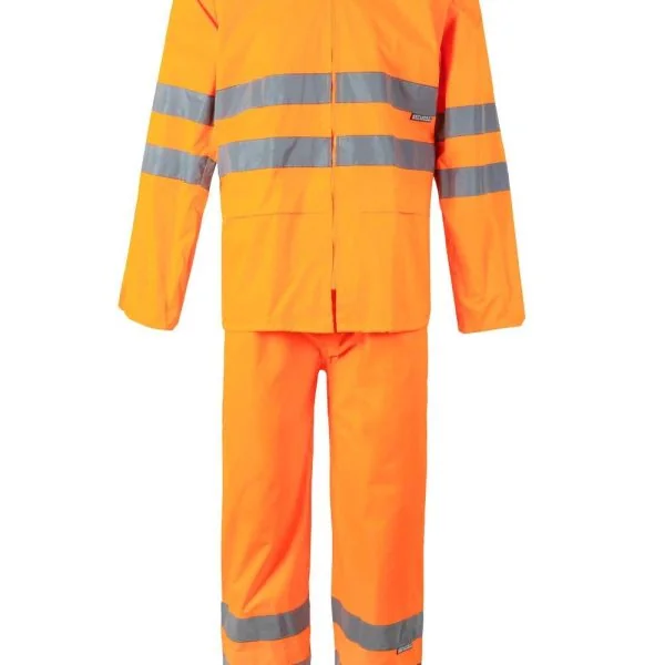 Two-piece rain suit gallery