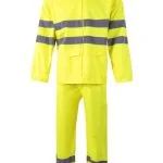 Two-piece rain suit