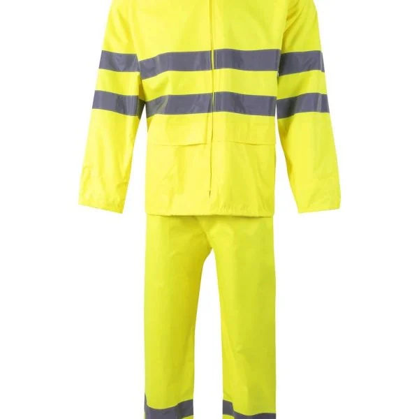Two-piece rain suit