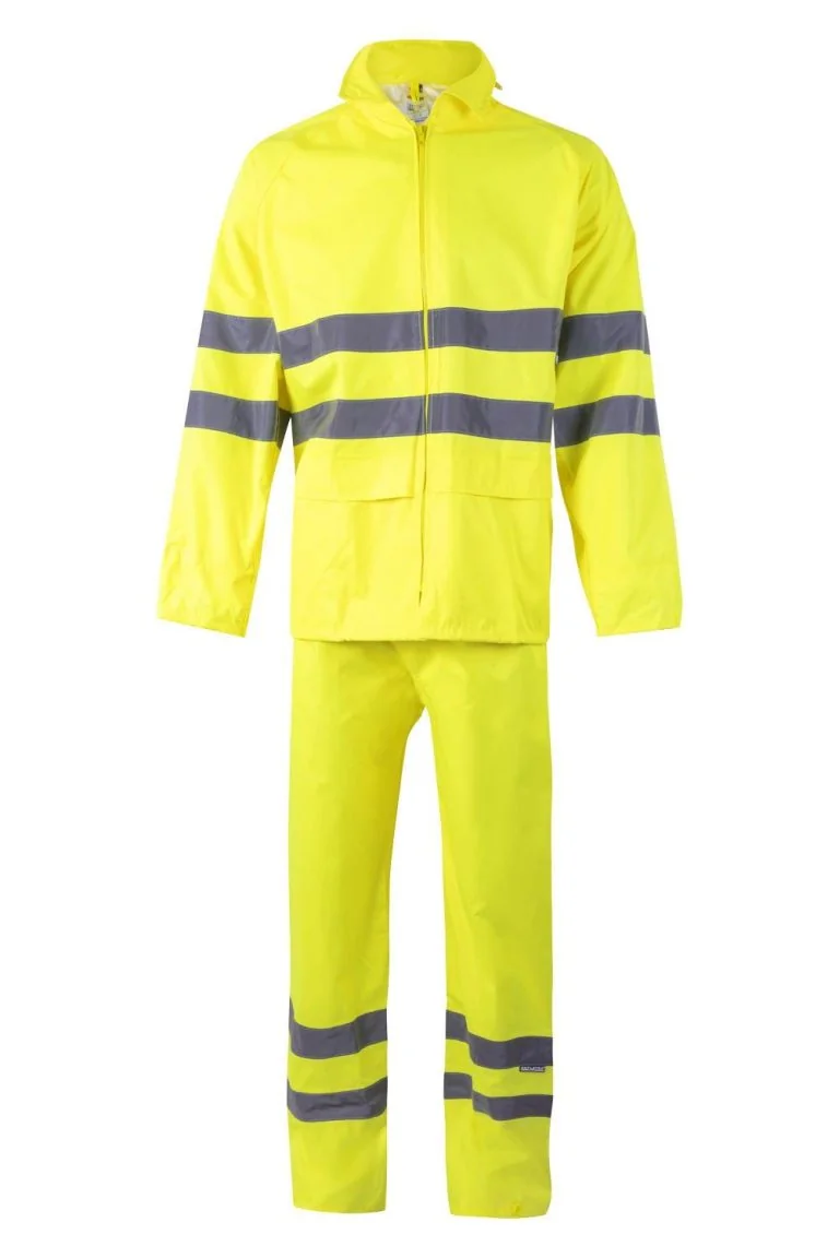 Two-piece rain suit