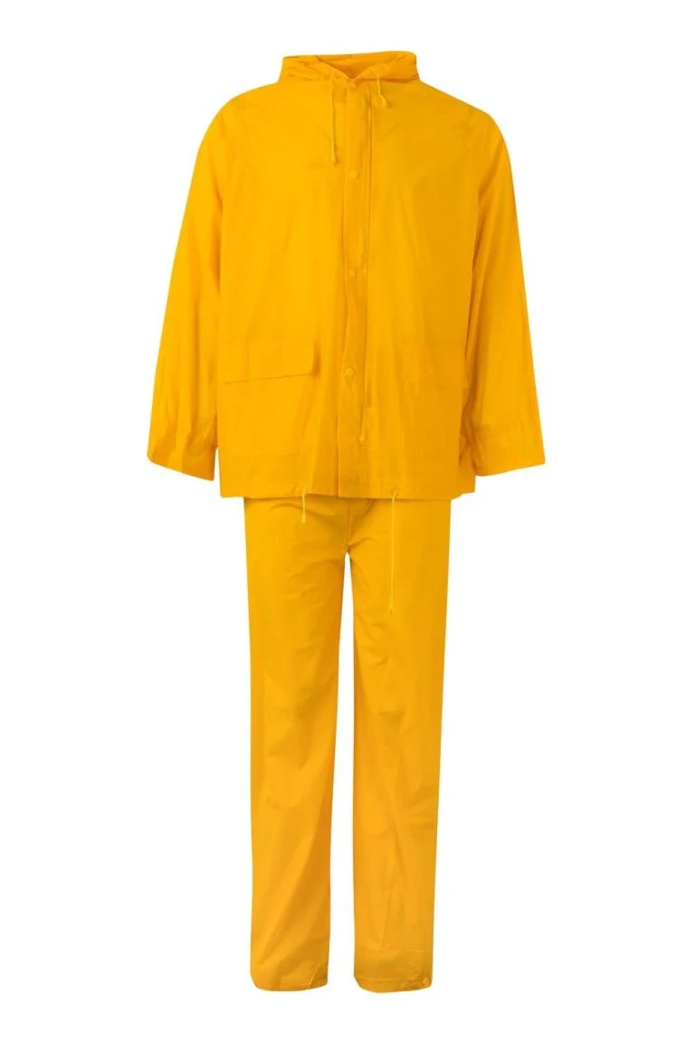 Two-Piece Rain Suit with Hood