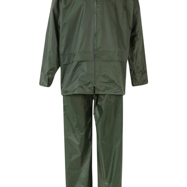 Two-Piece Rain Suit with concealed hood gallery