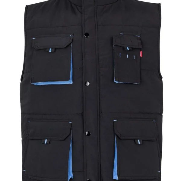 Two-Tone Multi-Pocket Padded Vest gallery