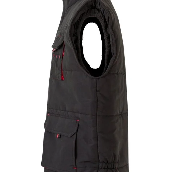 Two-Tone Multi-Pocket Padded Vest gallery
