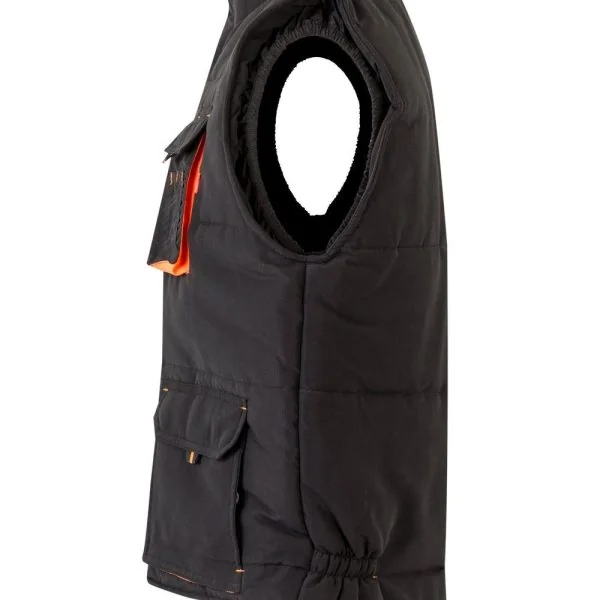 Two-Tone Multi-Pocket Padded Vest gallery