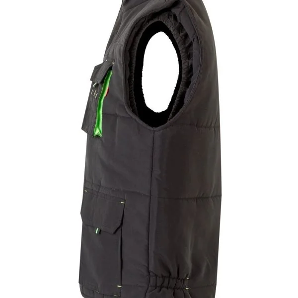 Two-Tone Multi-Pocket Padded Vest gallery