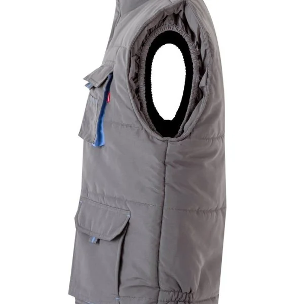 Two-Tone Multi-Pocket Padded Vest gallery