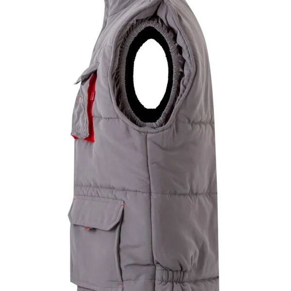 Two-Tone Multi-Pocket Padded Vest gallery