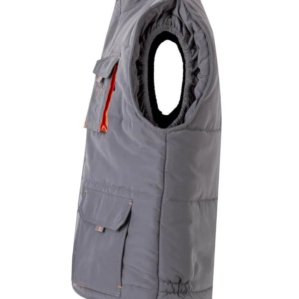 Two-Tone Multi-Pocket Padded Vest gallery