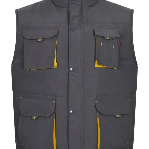 Two-Tone Multi-Pocket Padded Vest gallery