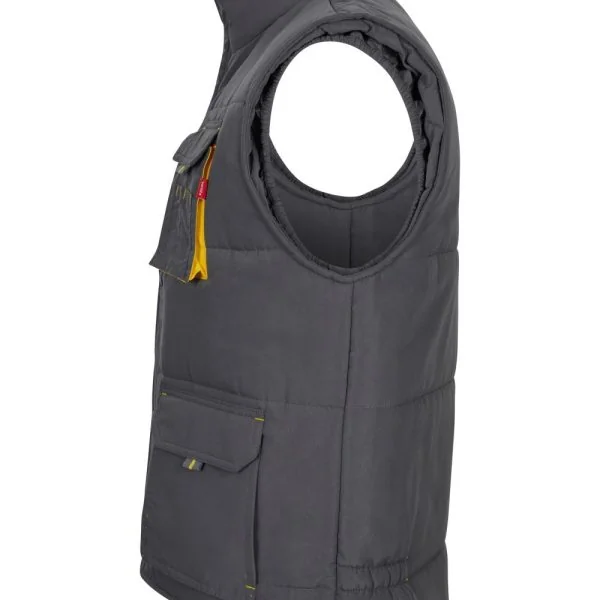 Two-Tone Multi-Pocket Padded Vest gallery
