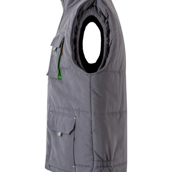Two-Tone Multi-Pocket Padded Vest gallery
