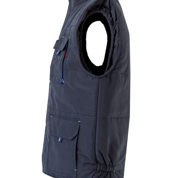 Two-Tone Multi-Pocket Padded Vest gallery