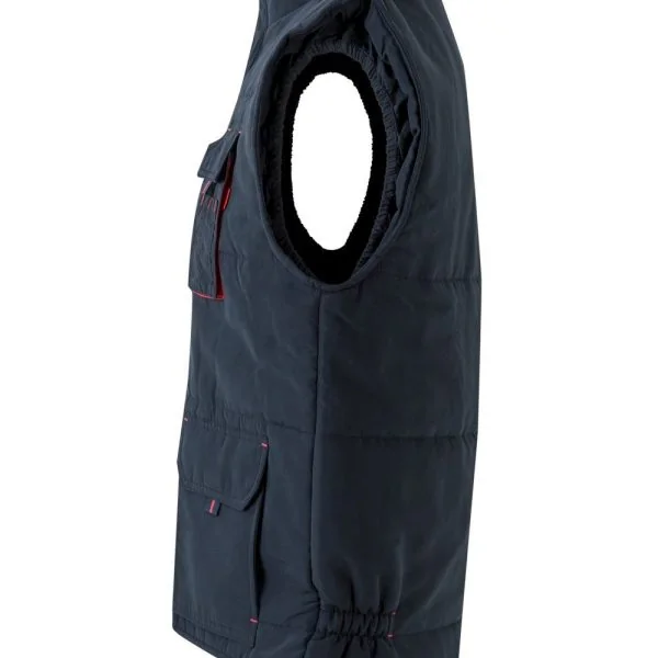Two-Tone Multi-Pocket Padded Vest gallery