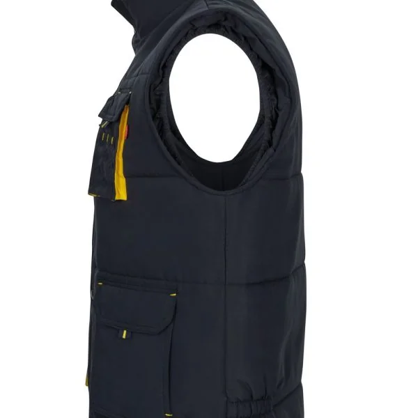 Two-Tone Multi-Pocket Padded Vest gallery