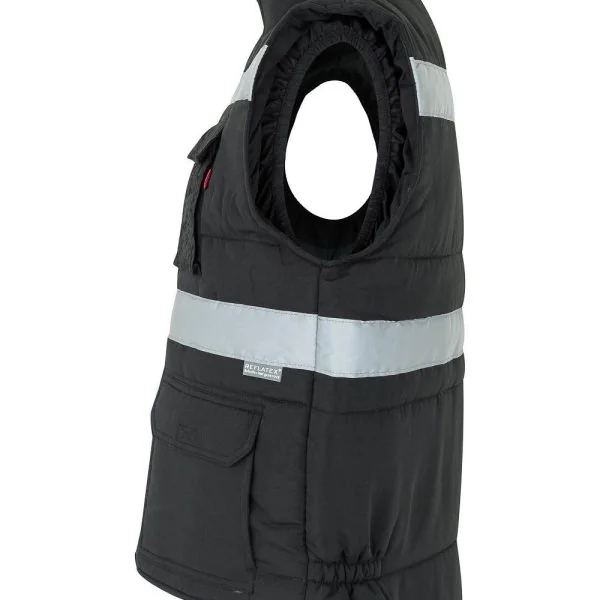 Multi-Pocket Padded Vest with Reflective Tape gallery