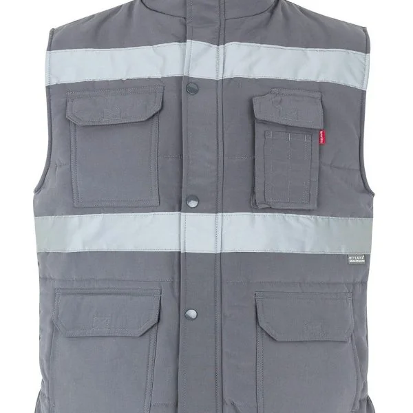 Multi-Pocket Padded Vest with Reflective Tape gallery