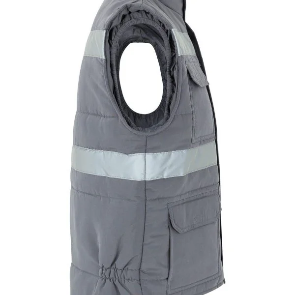 Multi-Pocket Padded Vest with Reflective Tape gallery