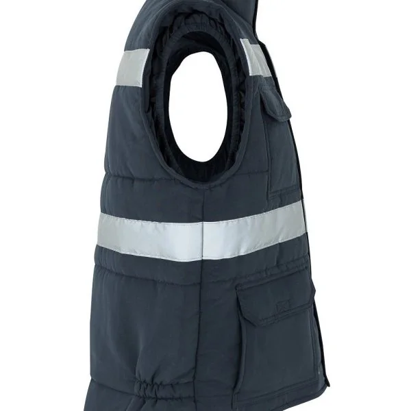 Multi-Pocket Padded Vest with Reflective Tape gallery
