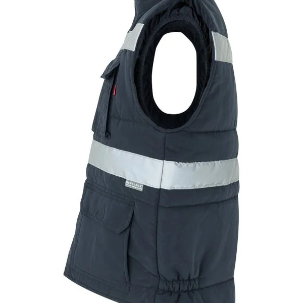 Multi-Pocket Padded Vest with Reflective Tape gallery