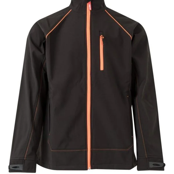 Fluor Match Soft shell jacket Industry gallery