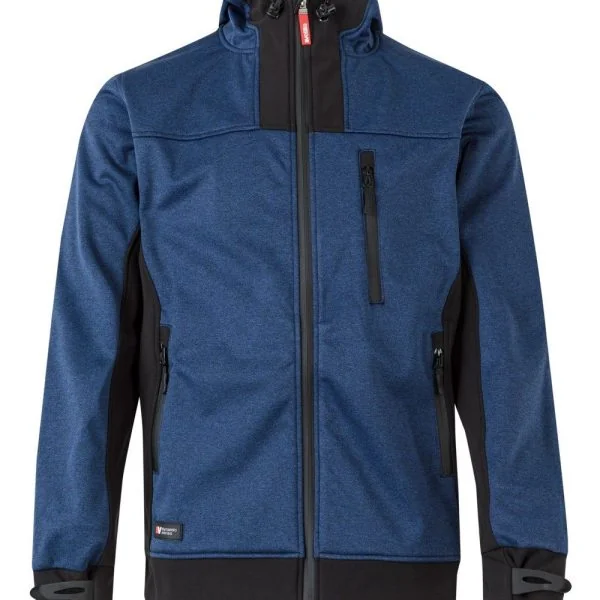 Two-Tone soft shell hooded jacket gallery