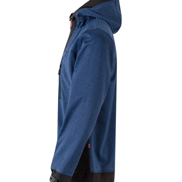 Two-Tone soft shell hooded jacket gallery