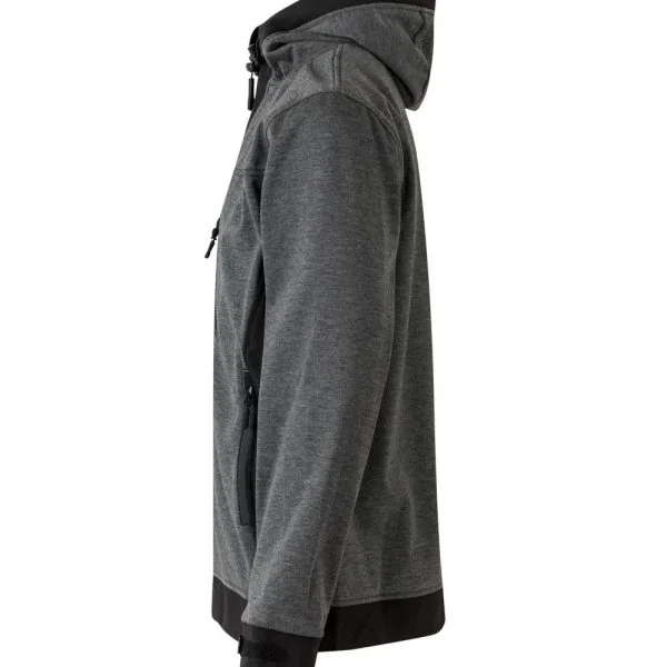 Two-Tone soft shell hooded jacket gallery