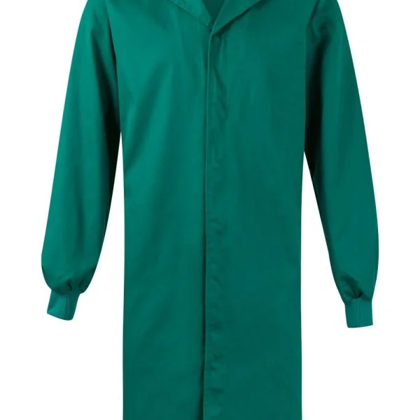 Labcoat with snap buttons gallery