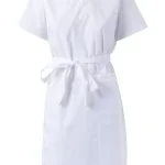 Women's crossover labcoat