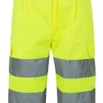 Multi-pocket bermuda shorts