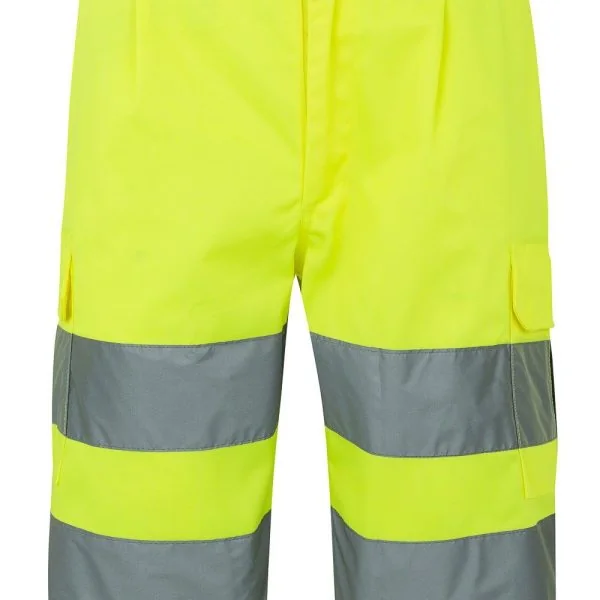 Multi-pocket bermuda shorts