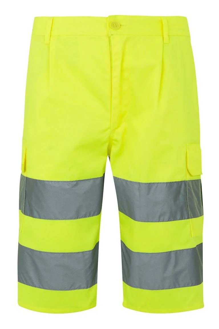Multi-pocket bermuda shorts
