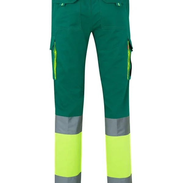 100% Cottontwo-tone multipocket trousers gallery