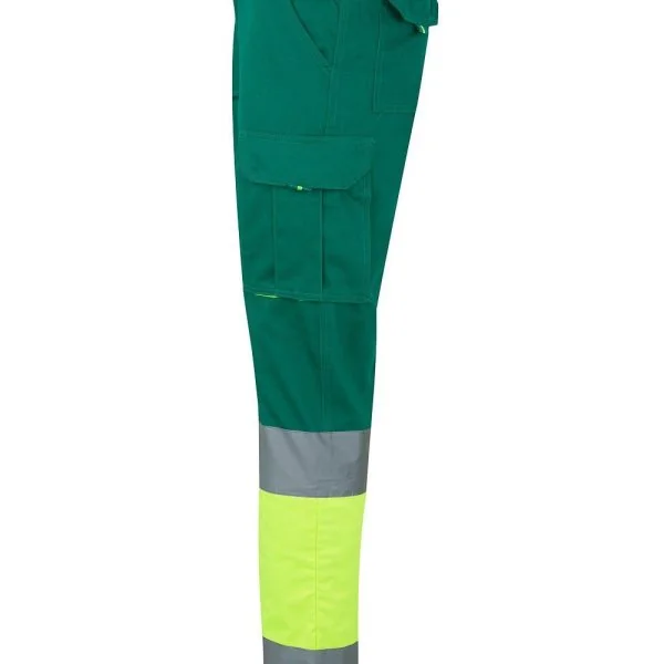 100% Cottontwo-tone multipocket trousers gallery