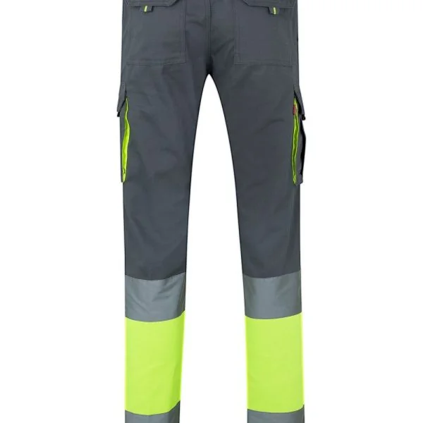 100% Cottontwo-tone multipocket trousers gallery