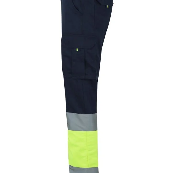 100% Cottontwo-tone multipocket trousers gallery
