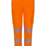 Women’s recycled stretch trousers with segmented tape